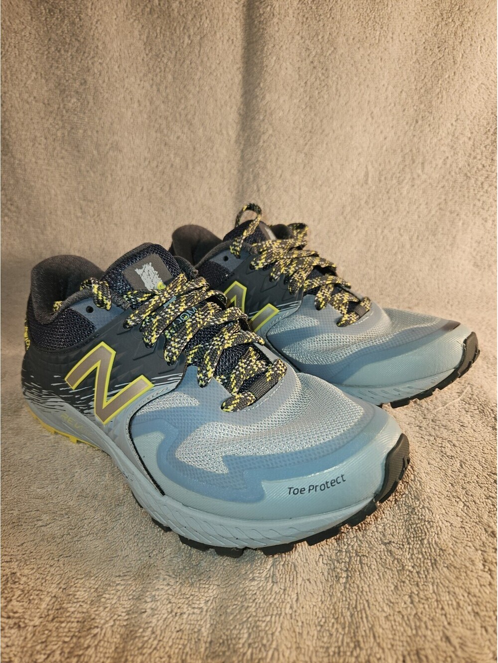 Women's New Balance Summit WTSKOMLB Orion Blue/Yellow, Sz 6.5 B